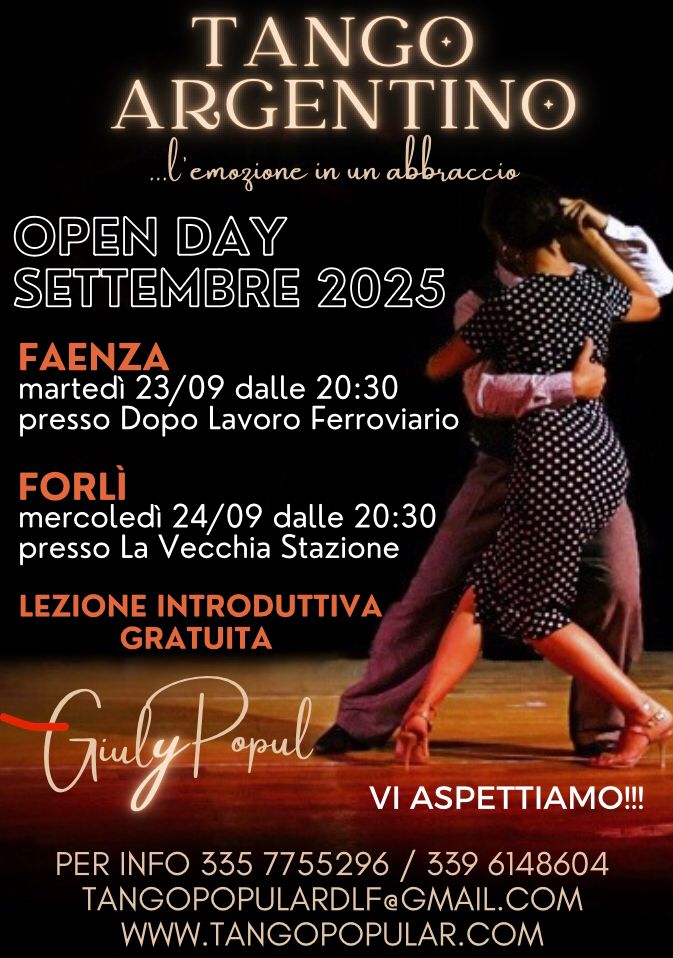 TANGO ARGENTINO CORSI